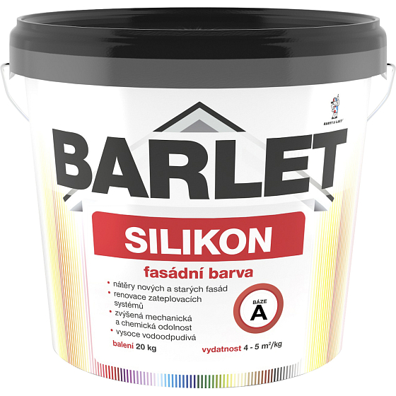 BARLET báza silikón A, biely, 20 kg