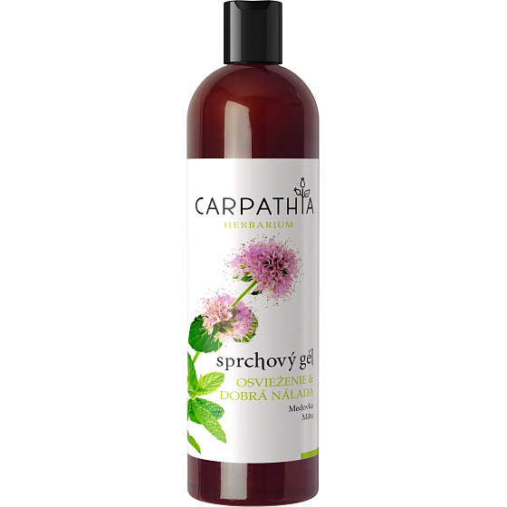 CARPATHIA Herbarium sprchový gel osvieženie & dobrá nálada 350 ml