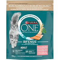 Purina ONE Bifensis Adult granule pre mačky s lososom, 750 g