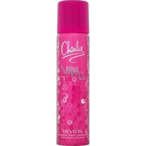 Revlon Charlie Pink dezodorant sprej pre ženy 75 ml
