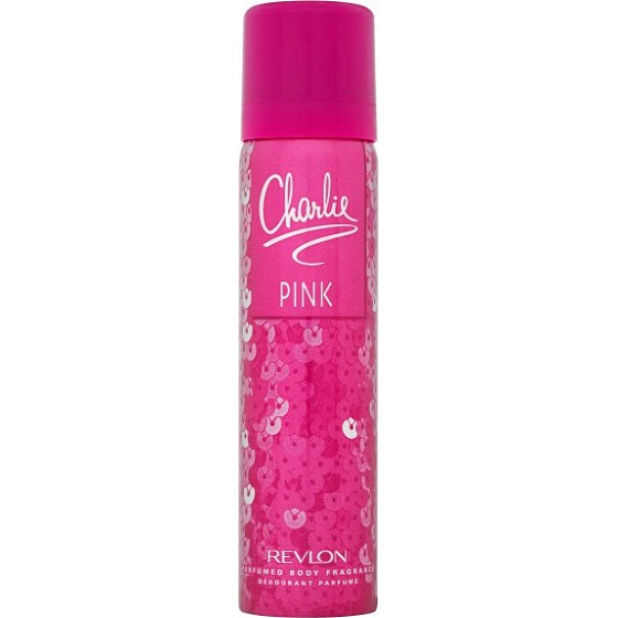 Revlon Charlie Pink dezodorant sprej pre ženy 75 ml