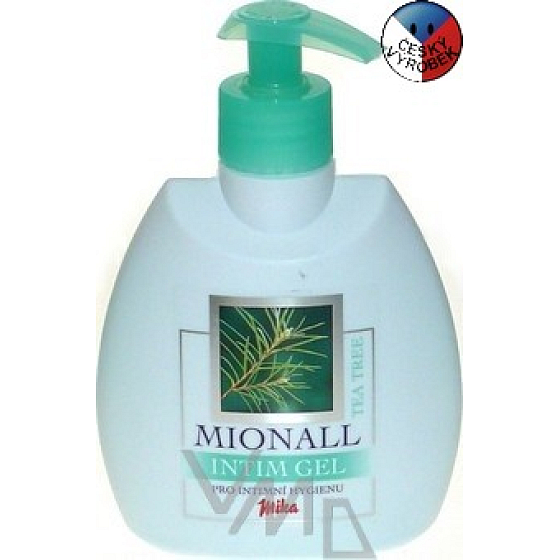 Mika Mionall Tea tree intímny gél s dávkovačom 300 ml