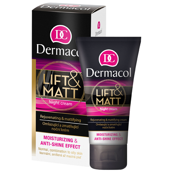 Dermacol Lift & Matt omladzujúci a zmatňujúci nočný krém 50 ml