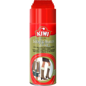 Kiwi Suede & Nubuck Cleaner bezfarebný čistič na surovú kožu a semiš 200 ml