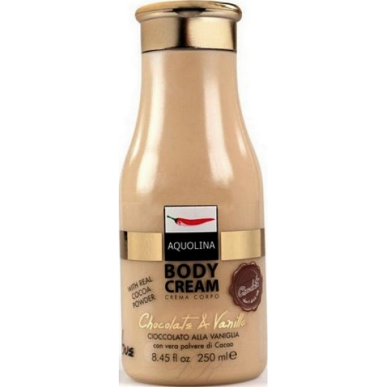 Aquolina Bath Shower Cream Krémový sprchový gél s vôňou čokolády a vanilky 250 ml