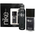 Nike Man parfumovaný deodorant sklo pre mužov 75 ml + dezodorant sprej 200 ml, kozmetická sada