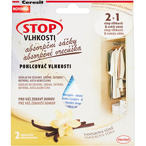 Ceresit Stop Vlhkosti Absorpčné vrecúška vanilková vôňa 2 x 50g