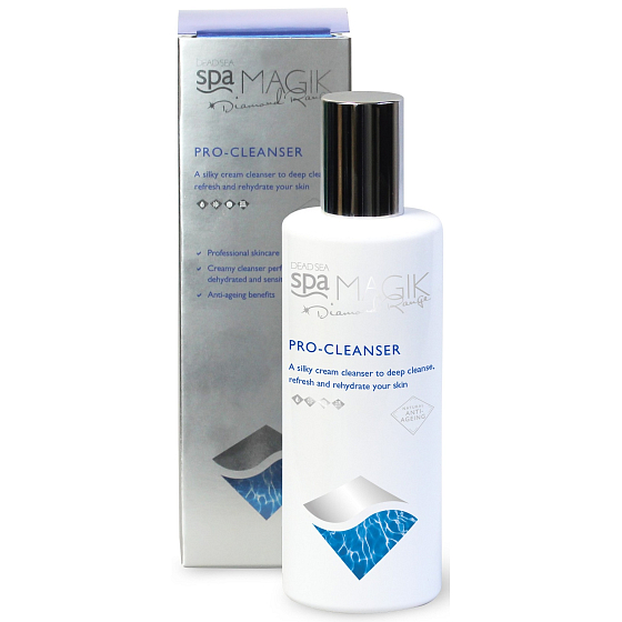 Spa Magik Pro-Cleanser hlboko čistiace hydratačná emulzia proti starnutiu pre citlivú pleť 260 ml