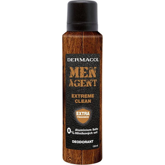Dermacol Men Agent Extreme Clean dezodorant sprej pre mužov 150 ml