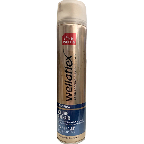 Wella Wellaflex Volume & Repair Ultra Strong Hold ultra silné spevnenie lak na vlasy 250 ml