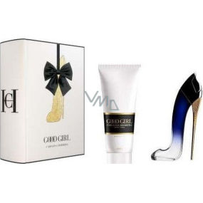Carolina Herrera Good Girl Leger toaletná voda pre ženy 50 ml + telové mlieko 75 ml, darčeková sada