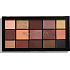Makeup Revolution Re-Loaded paletka očných tieňov Velvet Rose 15 x 1,1 g