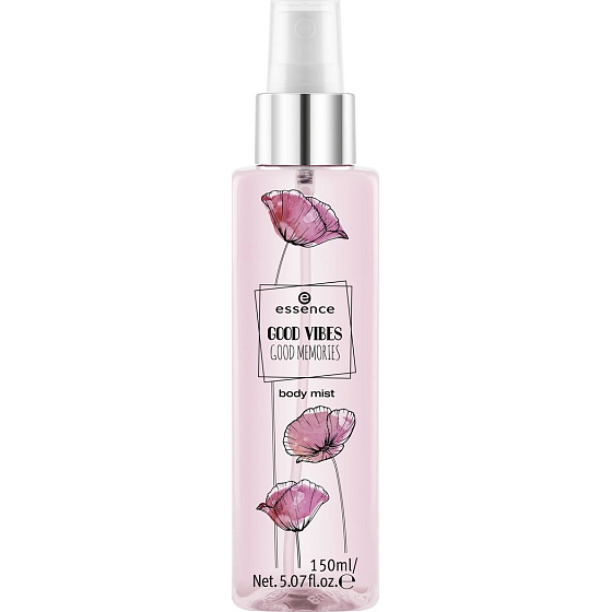 Essence Good Vibes Good Memories parfumovaný telový sprej 01 Spring Is in the Air 150 ml