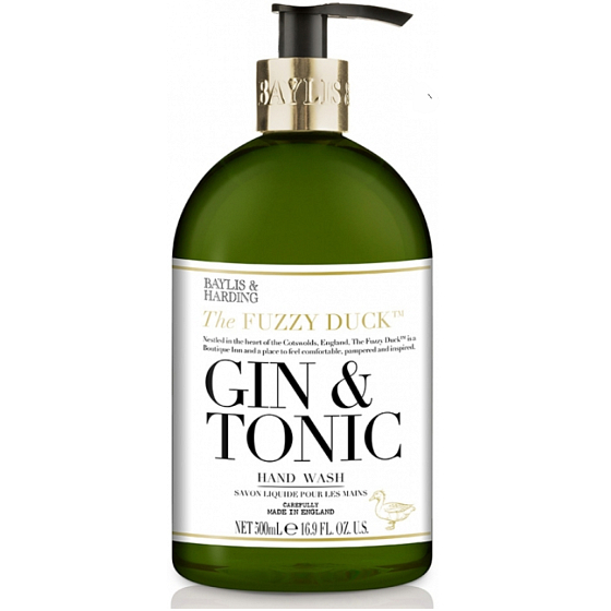 Baylis & Harding Gin A Tonic tekuté mydlo na ruky dávkovač 500 ml