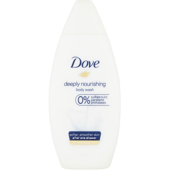 Dove Nourishing Deeply vyživujúce krémový sprchový gél 55 ml