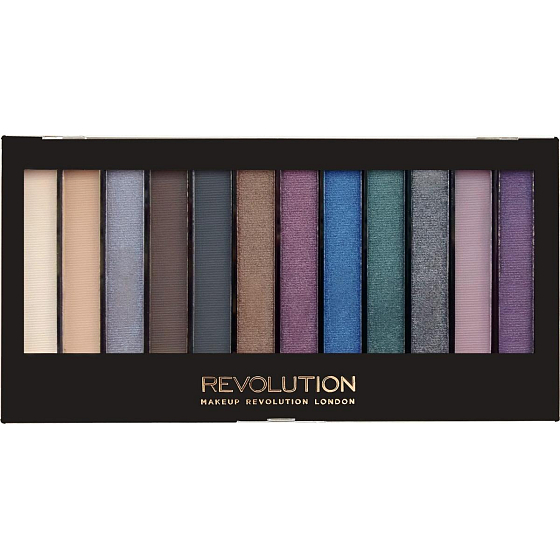 Makeup Revolution Redemption Palette Hot Smoked paletka očných tieňov 14 g