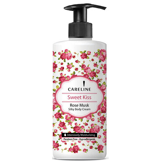 Careline Sweet Kiss - Sladký bozk ošetrujúci telový krém 400 ml