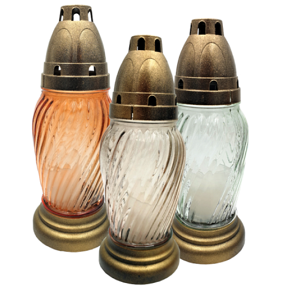 Admit Lampa sklenená 20 cm 30 g LA T 33 rôzne farby