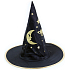 Rappa Halloween Klobúk čarodejnice pre deti 19 cm