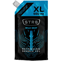 STR8 Wild Beat Doypack sprchový gel pre mužov 550 ml