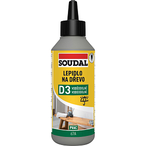 Soudal 67A lepidlo na drevo pre stolárov a tesárov, 750 g