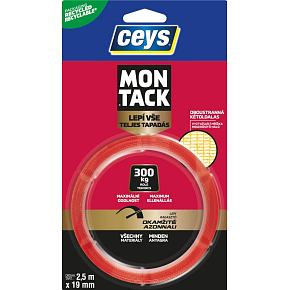 Ceys Montack Express obojstranná montážna páska, 19 mm × 2,5 m