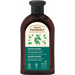 Green Pharmacy Žihľava a Lopúch kondicionér pre normálne vlasy 350 ml
