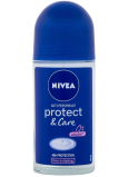 Nivea Protect & Care guličkový antiperspirant roll-on pre ženy 50 ml
