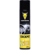 Coyote Cockpit sprej vanilka na čistenie interiéru, 400 ml