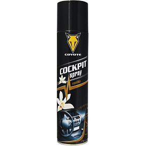 Coyote Cockpit sprej vanilka na čistenie interiéru, 400 ml