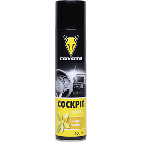 Coyote Cockpit sprej vanilka na čistenie interiéru, 400 ml Coyote Cockpit sprej vanilka na čistenie interiéru, 400 ml