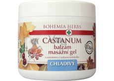 Bohemia Gifts Castanum Extrakt z pagaštanu konského chladivý masážny gél 600 ml