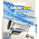 Gillette Mach3 Štart náhradné hlavice 4 kusy, pre mužov