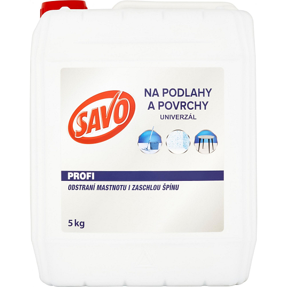 Savo Profi Univerzal čistiaci prostriedok na podlahy a plochy 5 kg