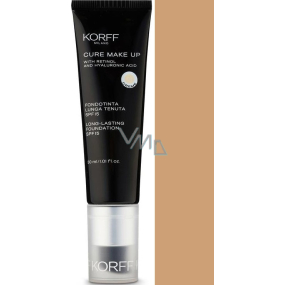 Korff Cure Make Up Long-lasting Foundation SPF15 dlhotrvajúci make-up 03 Walnut 30 ml