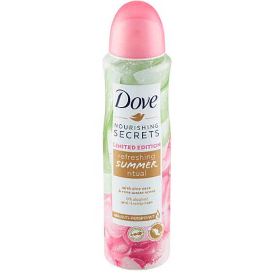 Dove Nourishing Secrets Refreshing Summer Ritual antiperspirant deodorant v spreji pre ženy 150 ml
