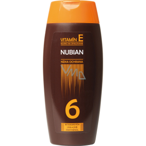 Nubian OF 6 mlieko na opaľovanie, 200 ml