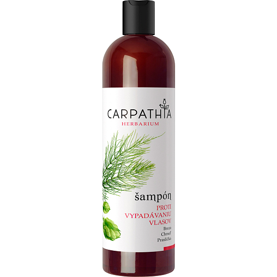 CARPATHIA Herbarium šampón proti vypadávaniu vlasov 350 ml