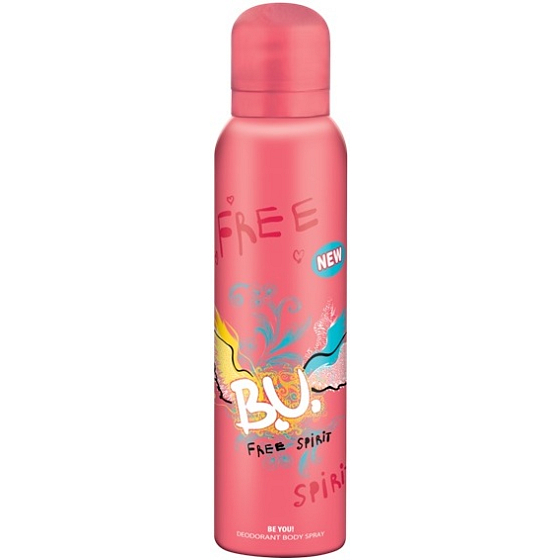 BU Free Spirit dezodorant sprej pre ženy 150 ml