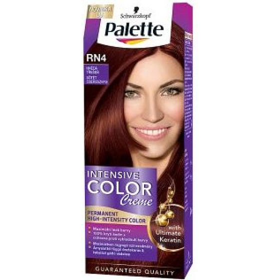 Palette Intensive Color Creme farba na vlasy odtieň RN 4 Hnedá čerešňa