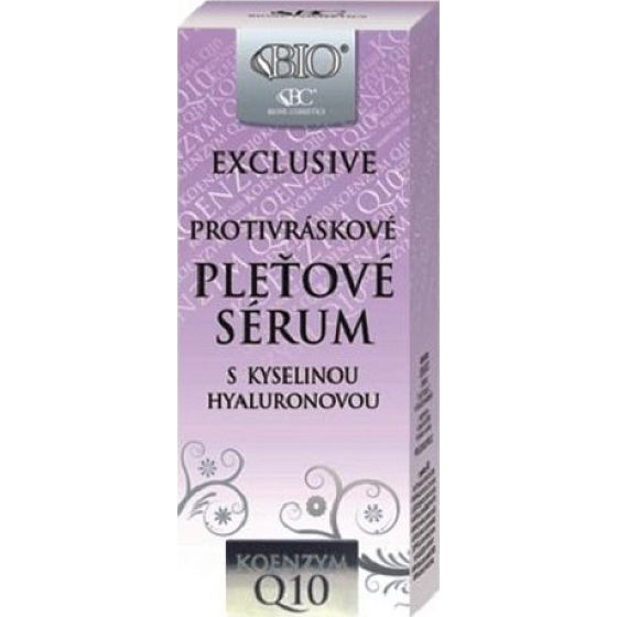 Bione Cosmetics Exclusive & Q10 s kyselinou hyaluronovou protivráskové pleťové sérum pre zmiešanú až mastnú pleť 40 ml