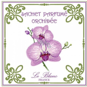 Le Blanc Orchidée - Orchidea Vonný sáčok 11 x 11 cm 8 g