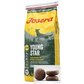 Josera YoungStar Hydinové mäso a zemiaky krmivo pre psy 15 kg