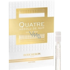 Boucheron Quatre Absolu de Nuit pour Femme toaletná voda pre ženy 2 ml s rozprašovačom, vialka
