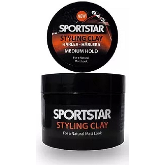 Sportstar Styling Clay modelovací íl na vlasy, stredná fixácia 50 ml