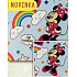 Nekupto Darčekový baliaci papier 70 x 200 cm Vianočný Minnie Mouse 1 role BLI 046