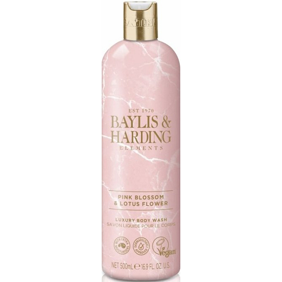 Baylis & Harding Ružový kvet a Lotosový kvet hydratačný sprchový gél 500 ml