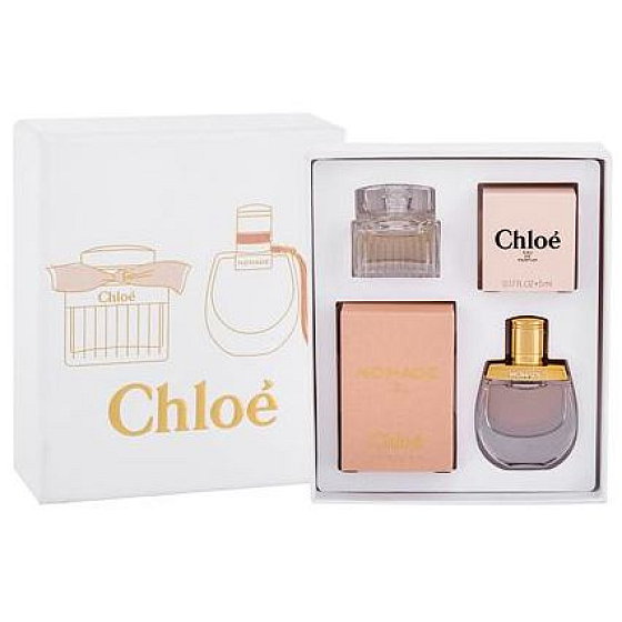Chloé Chloé parfumovaná voda pre ženy 5 ml + Nomade parfumovaná voda pre ženy 5 ml, darčeková sada pre ženy