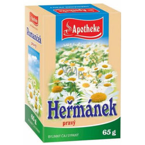 Apotheke Harmanček - kvetinový sypaný čaj na podporu trávenia 65 g