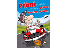 Ditipo Hracie karty Prianie pre niekoho, kto žije rýchlym životom Holki I love 224 x 157 mm